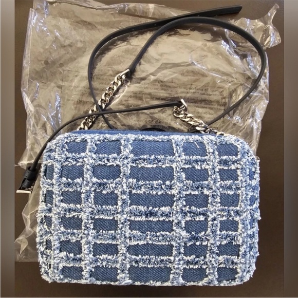 Michael Kors Blue Denim Camera Bag - Picture 2 of 4